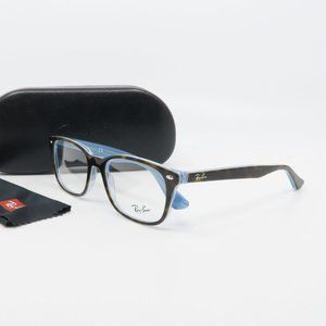 RB5375 5883 Ray-Ban Havana/ Blue Unisex Glasses
